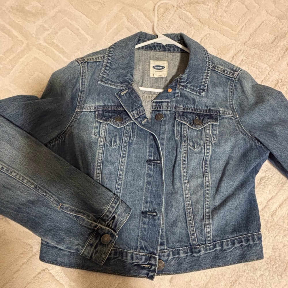 Old Navy Women's Classic Blue Jean Jacket